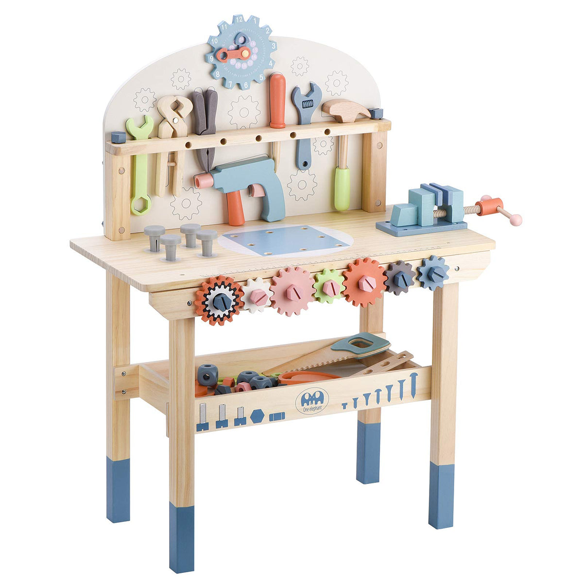 Wooden Kids Tool Bench with Tools Set T466202