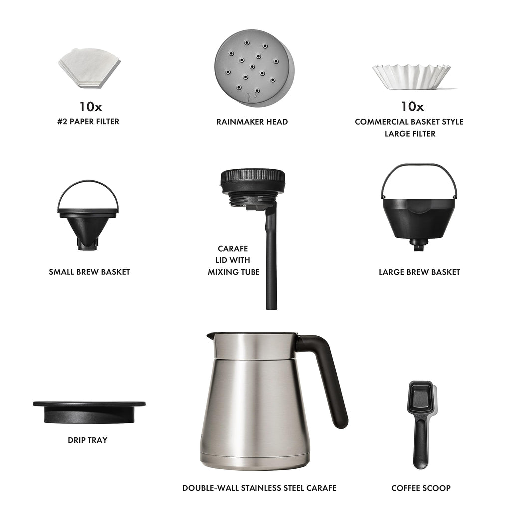 12-Cup Coffee Maker with Single-Serve Function N593157