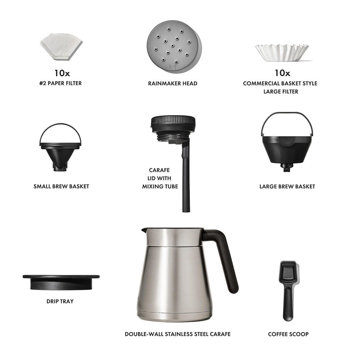 12-Cup Coffee Maker with Single-Serve Function N593157