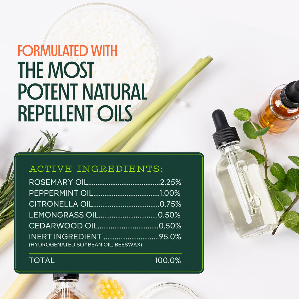 Mosquito Repellent Candle Refills 9 oz Pack of 2 A3231