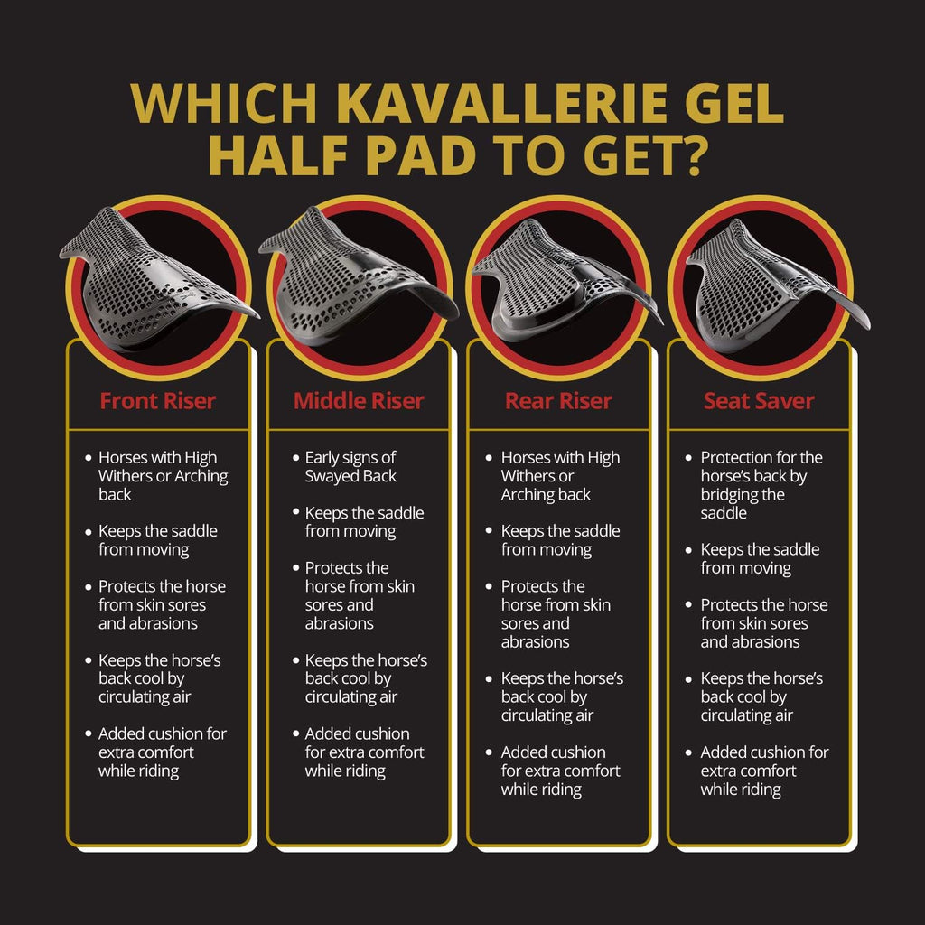 Gel English Saddle Pad C769766