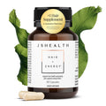 Hair Growth Vitamins with Kelp Iodine and Zinc 30 Capsules F559037