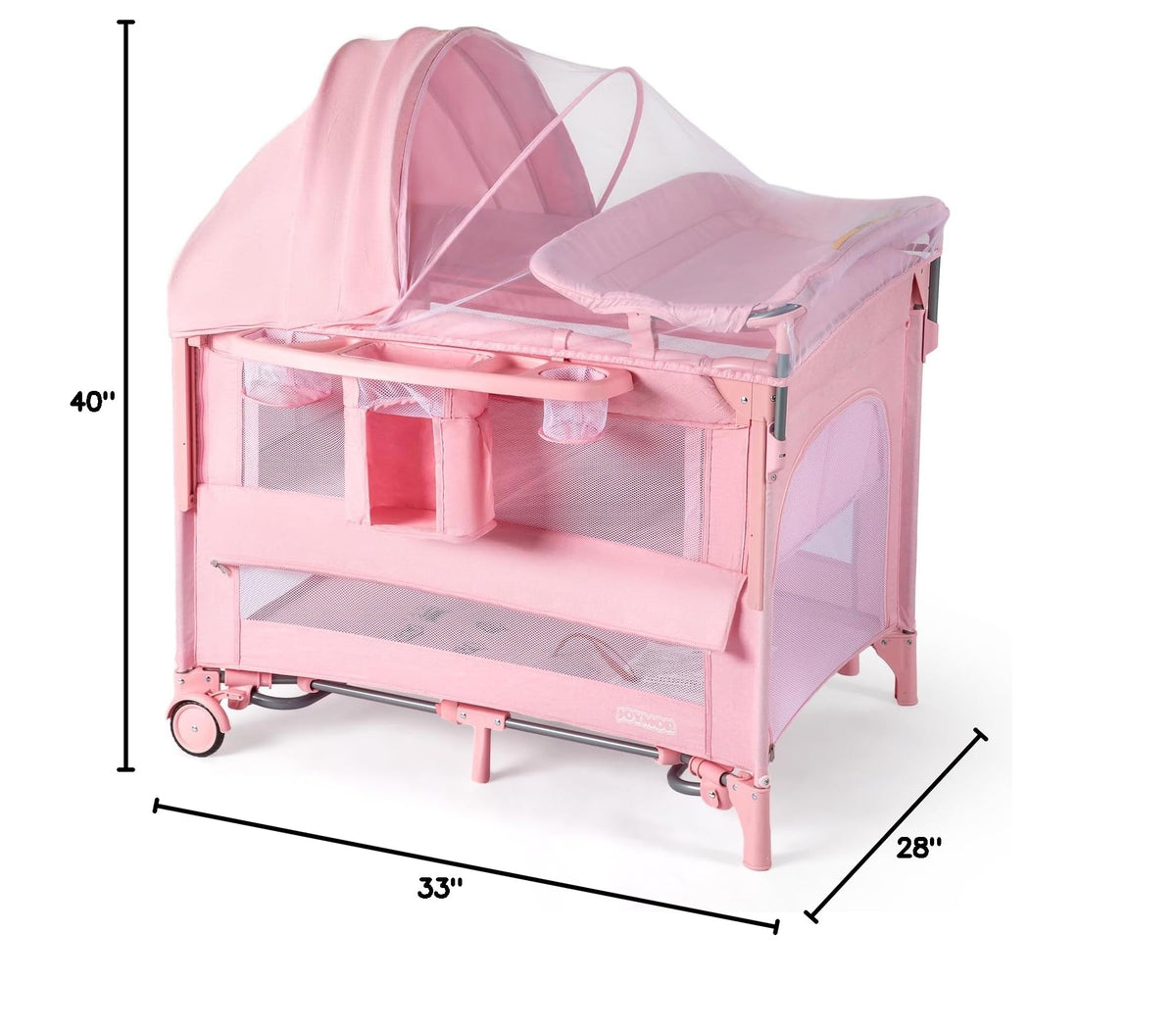 9 in 1 Bedside Bassinet with Changing Table Z112