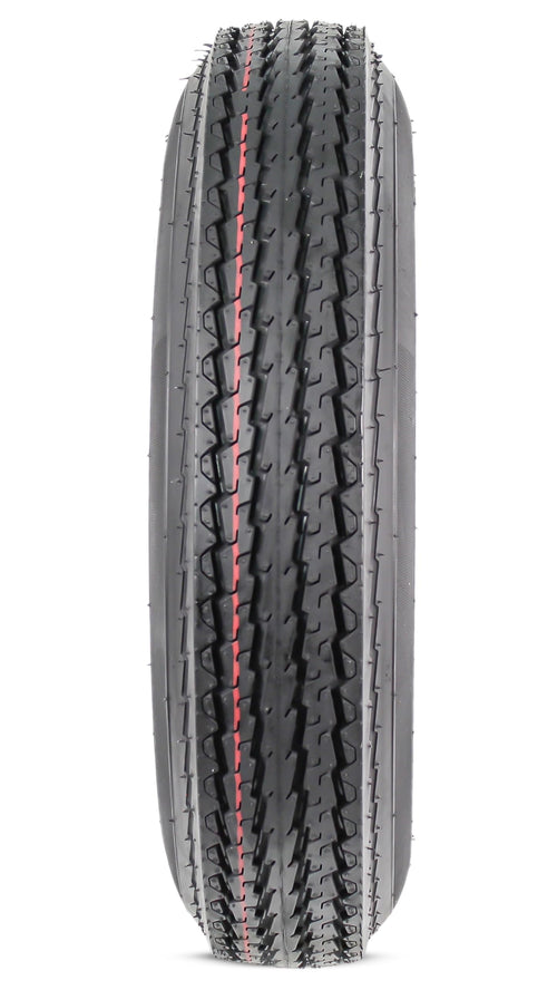 2-Pack 12 Inch Black 5 Lug Trailer Tire Rim R293