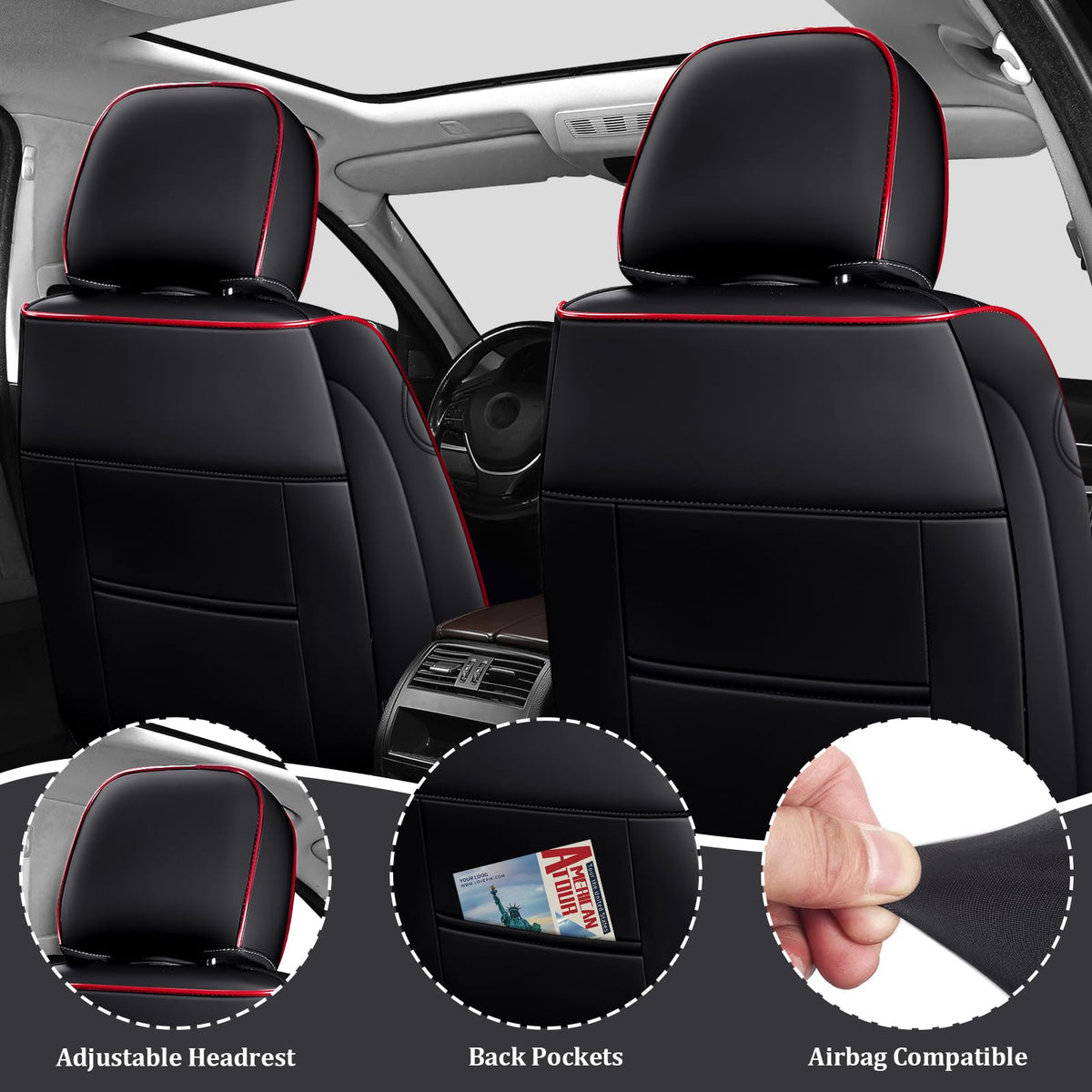 Car Seat Covers Full Set F748505