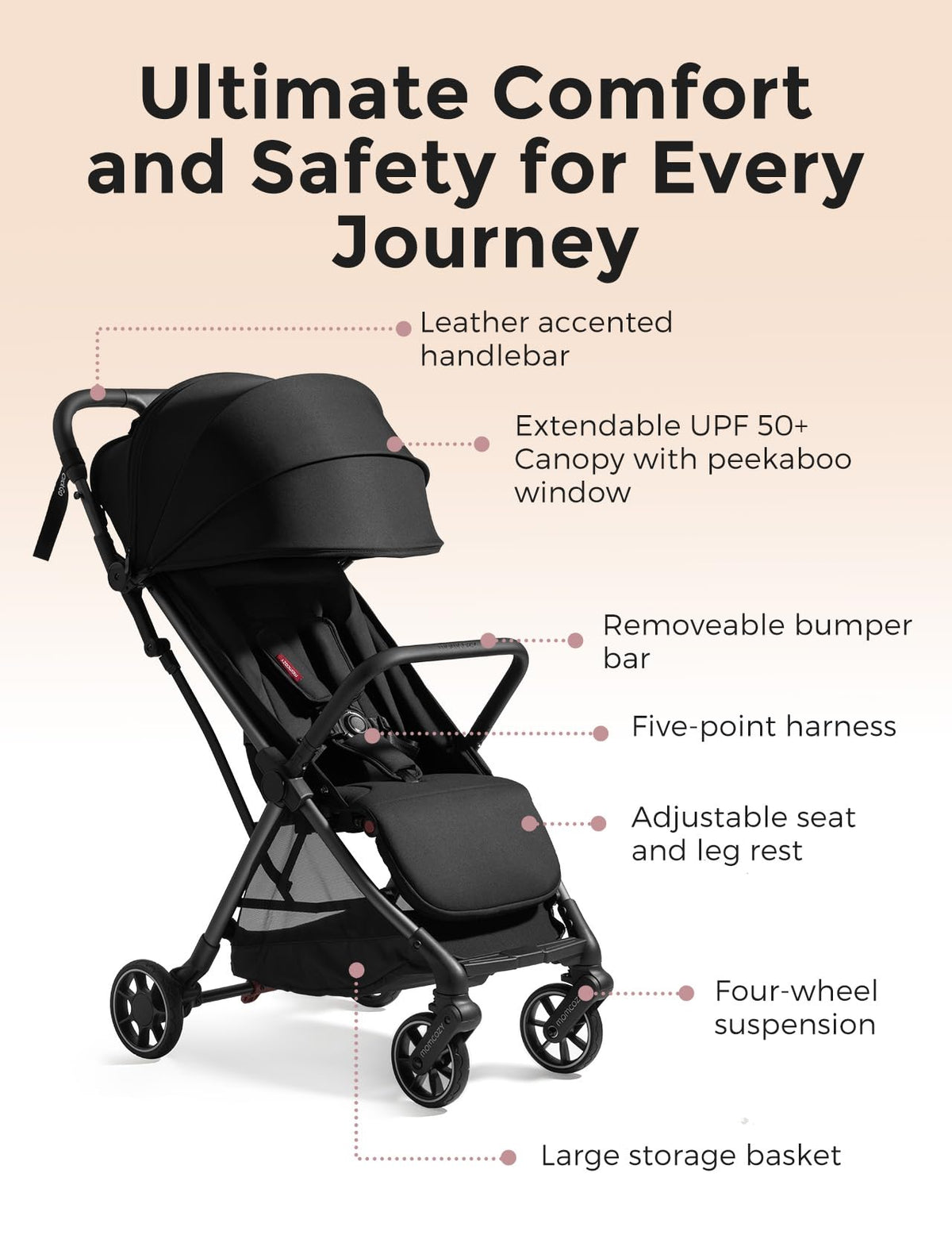 Lightweight Travel Stroller O370