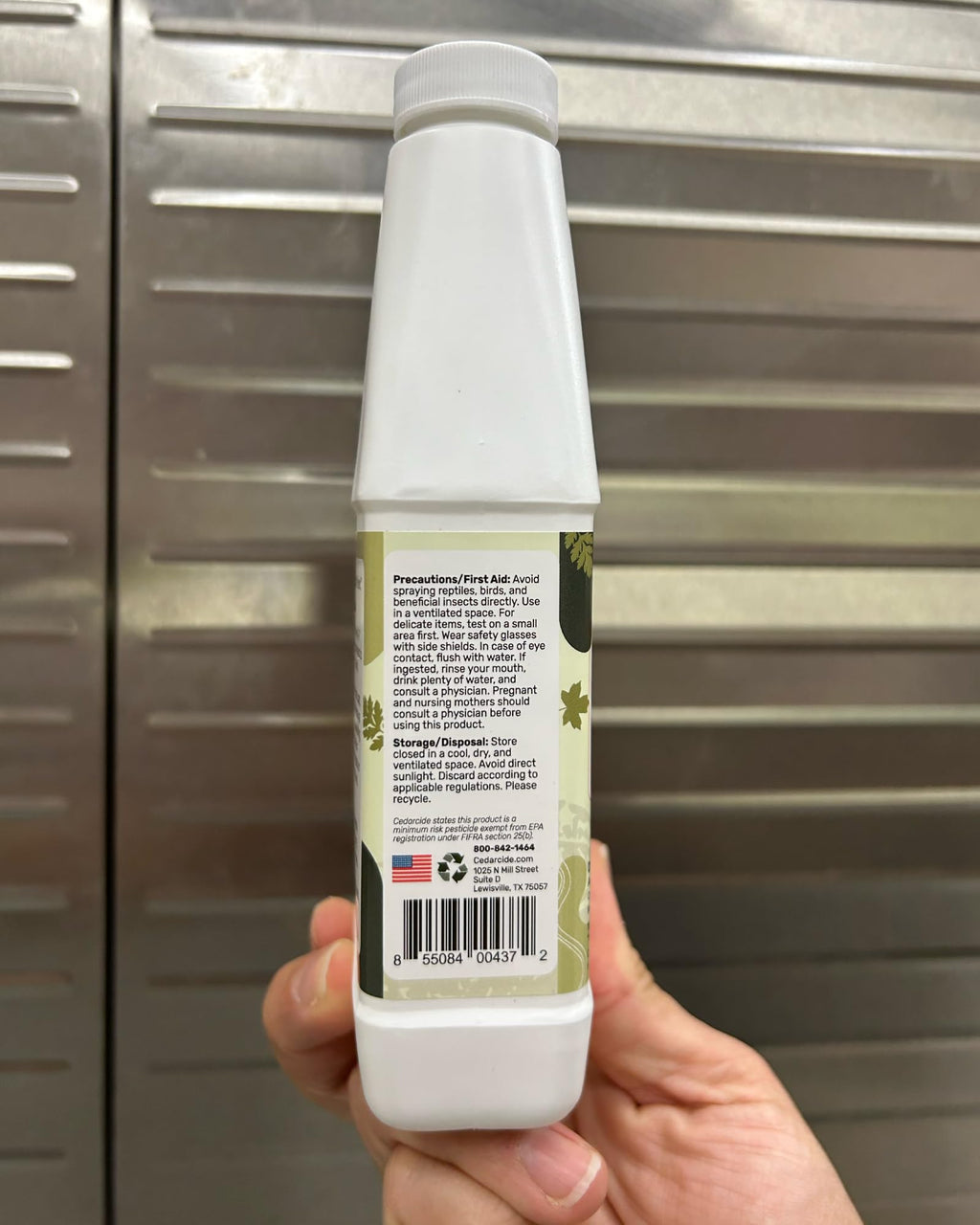 Cedar Oil Spray for Ticks, Fleas, Chiggers & Mosquitoes B271