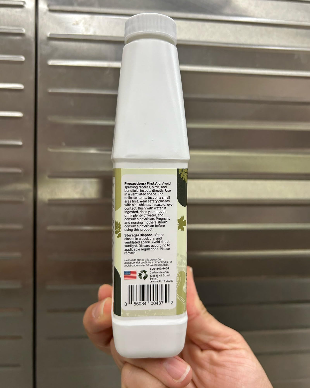 Cedar Oil Spray for Ticks, Fleas, Chiggers & Mosquitoes B271