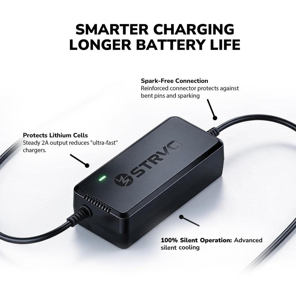 42V 2A Electric Scooter and Bike Battery Charger J44332