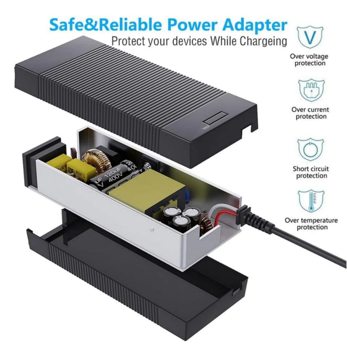 42V 2A/1.5A Universal 5 Plugs Fast Electric Charger for 36V Lithium Battery O435