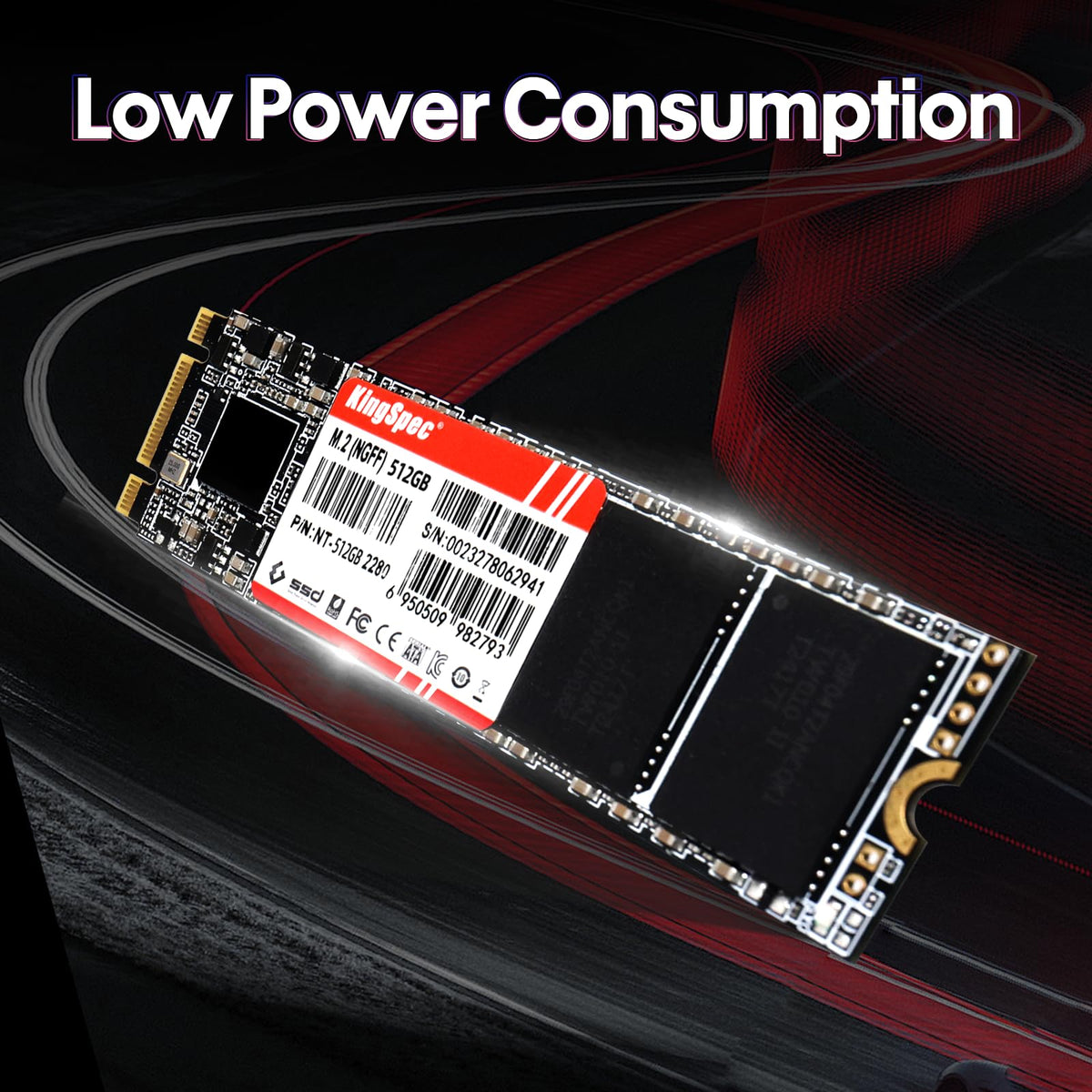 512GB M.2 SATA III 2280 SSD N310