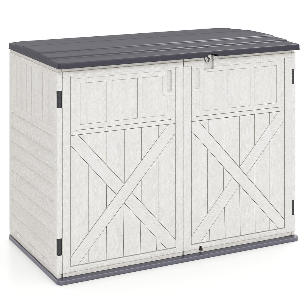 20 Cu.Ft Outdoor Storage Cabinet with Adjustable Shelf P873336