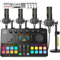 Audio Interface with 4 Dynamic Mics A582