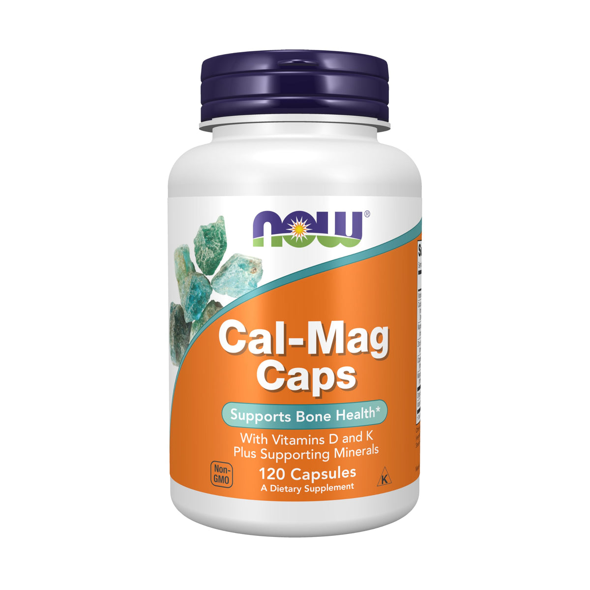 Cal-Mag Caps with Vitamin D and Minerals, 120 Veg Caps W107