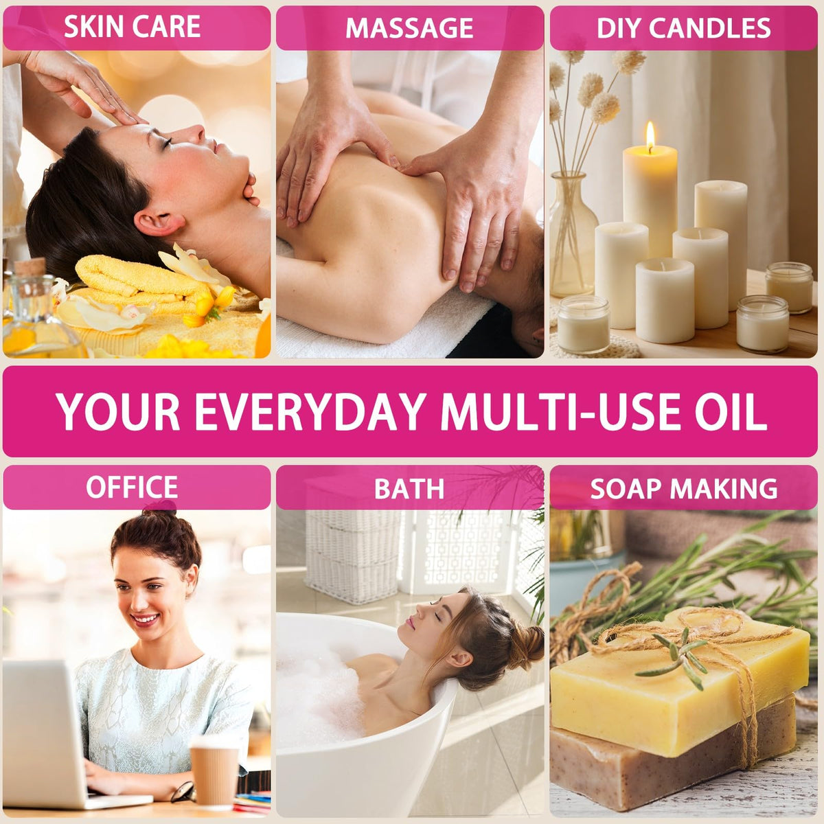 Lavender and Geranium Essential Oil 4 Fl Oz N772907