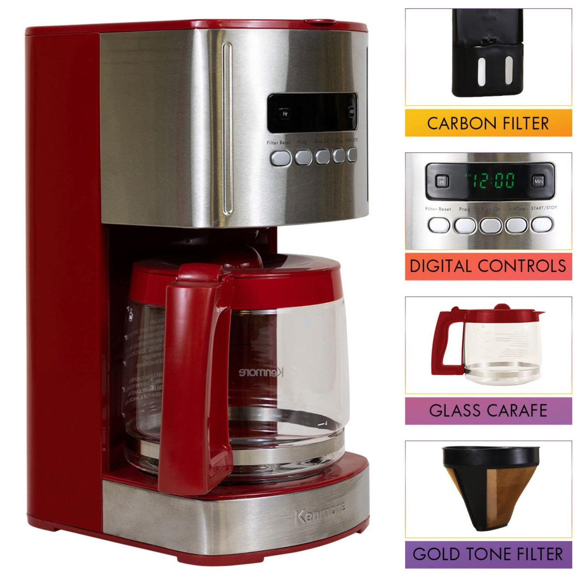 12 Cup Programmable Coffee Maker I9410