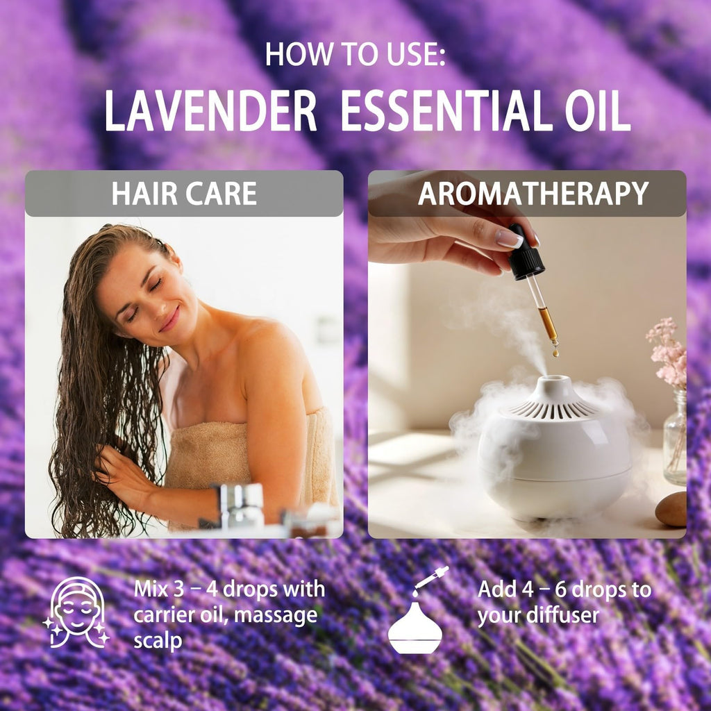 Lavender and Geranium Essential Oil 4 Fl Oz N772907