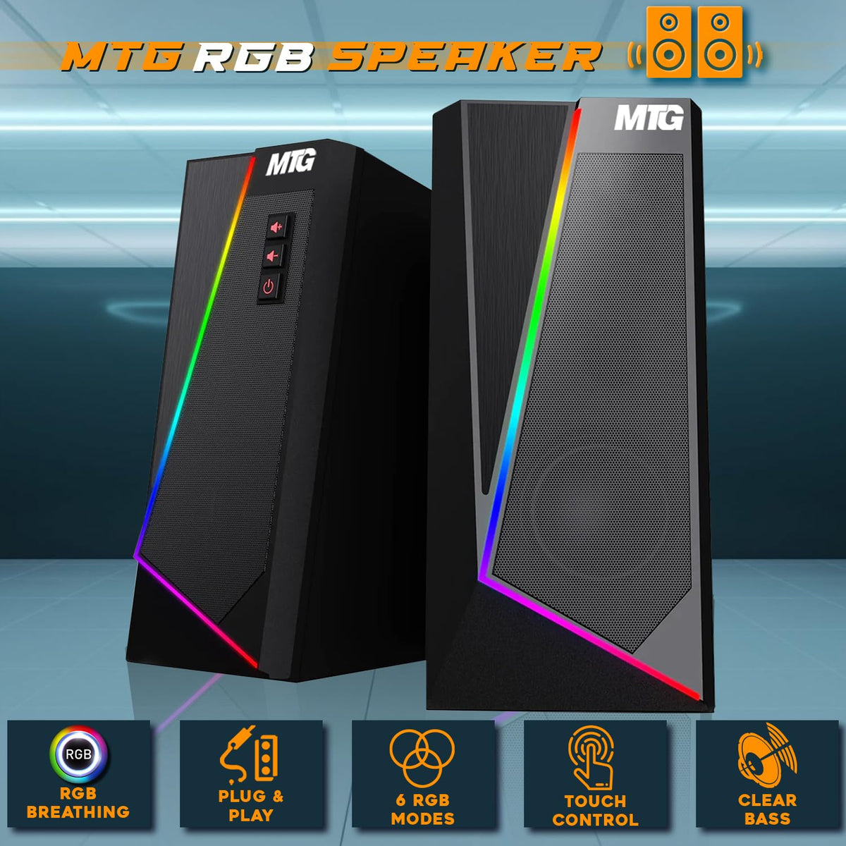 Gaming Tower PC, i5 8th Gen, 32GB RAM, 256GB Nvme J396