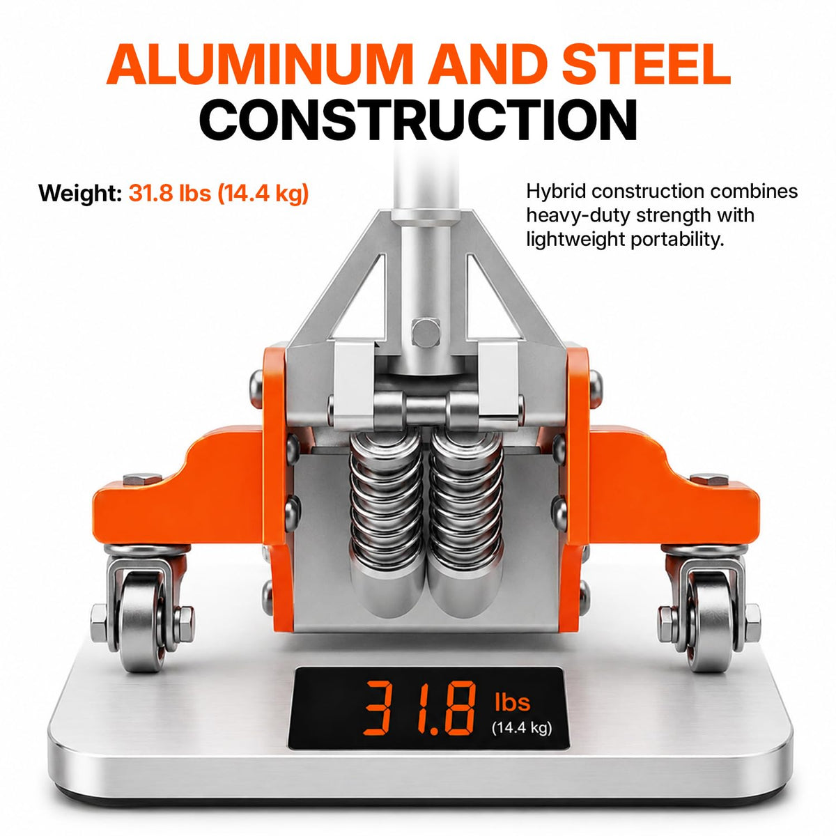 1.5 Ton Aluminum Steel Low Profile Hydraulic Floor Jack H53118