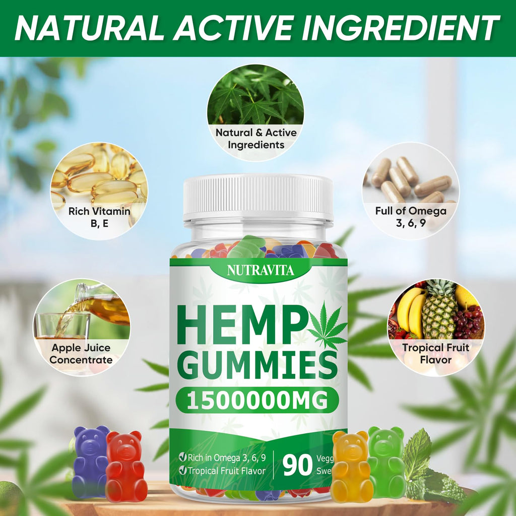 Fruit Hemp Gummies 180 Gummies T4325