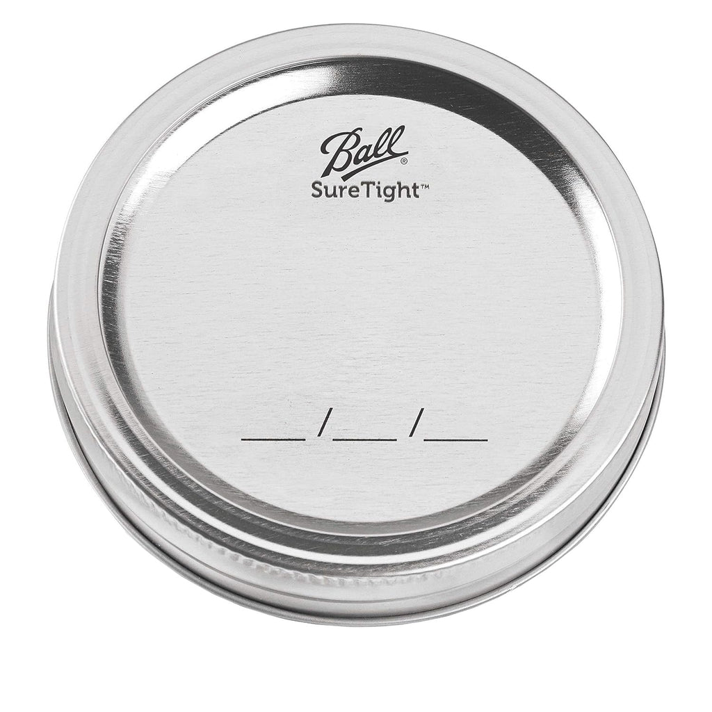 Regular Mouth Glass Mason Jars with Lids and Bands, Pint Size 16 Ounce (Pack of 12) R495
