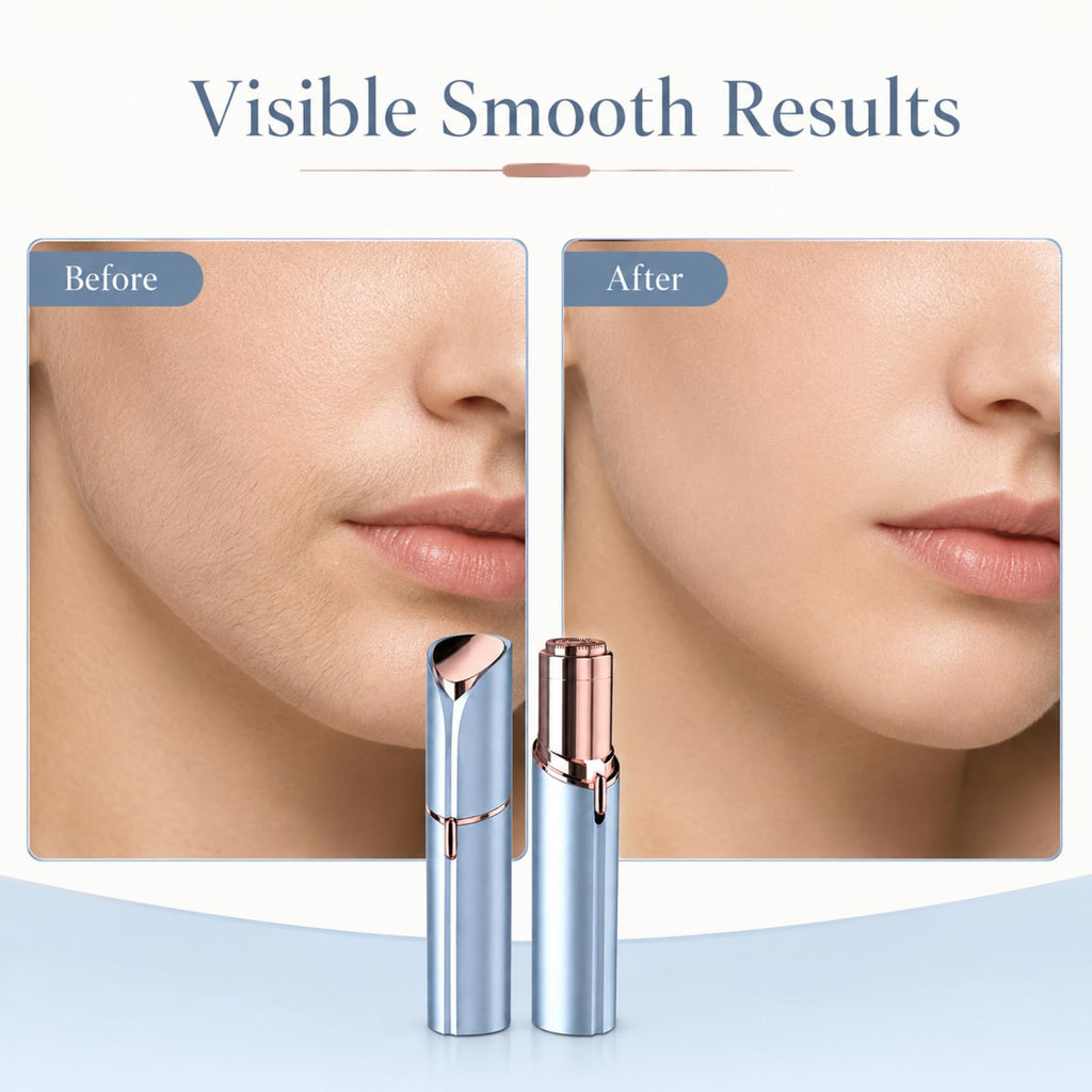 Facial Hair Remover with 2 Replacement Heads A503