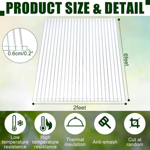 12 Pack Polycarbonate Greenhouse Panels P868137