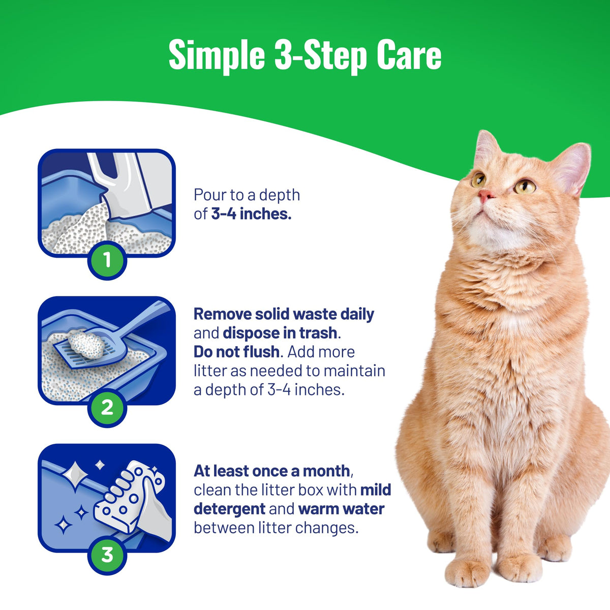 Unscented Clumping Litter 15lb D7261