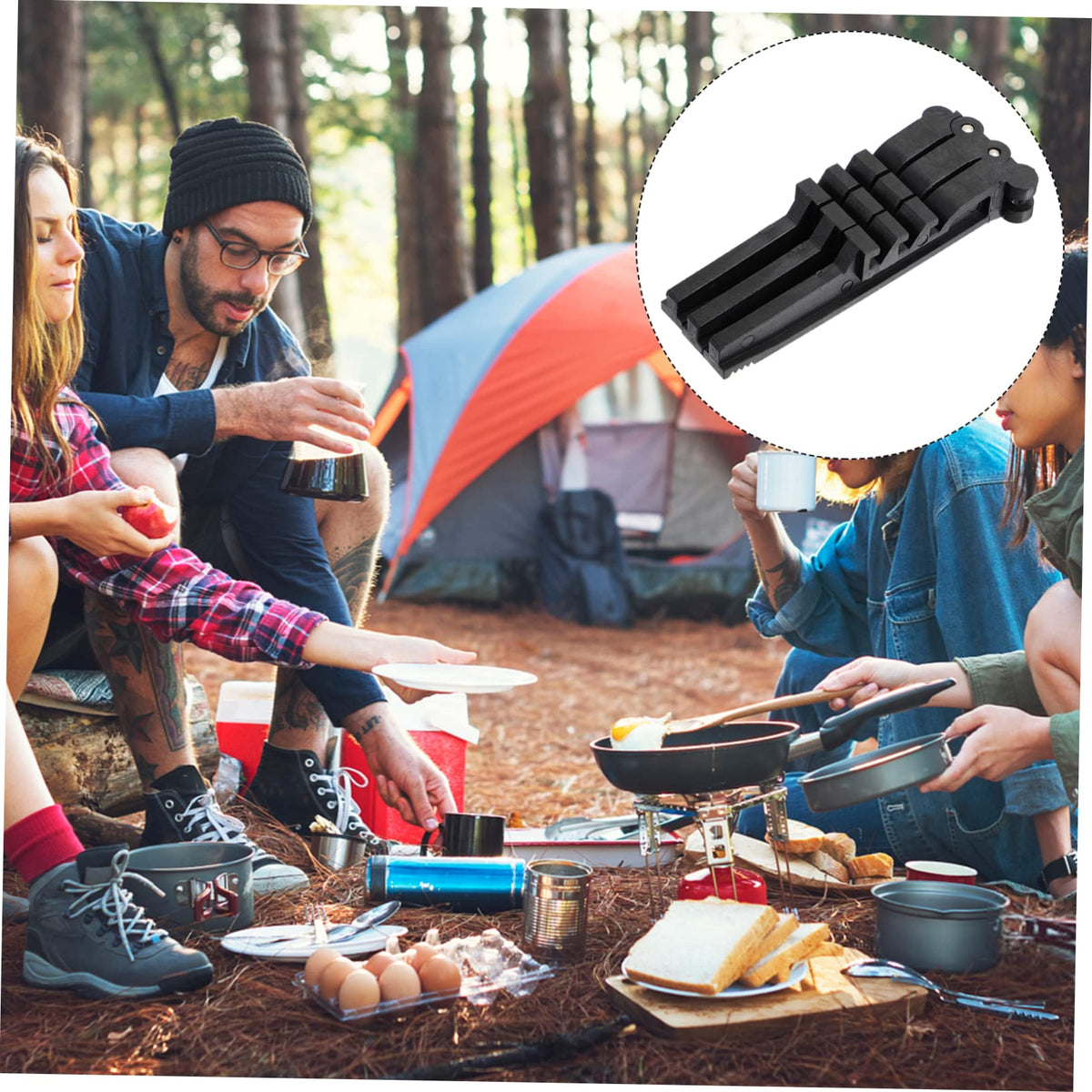 Camping Gas Tank Stand Tripod Stabilizer A617