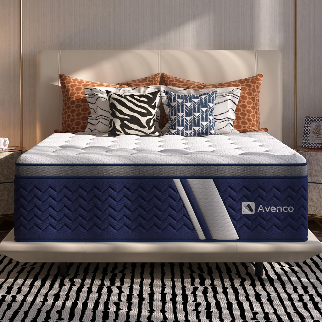 Full 12 Inch Firm Hybrid Cooling Mattress Y334781