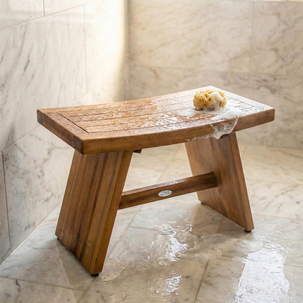 30" Teak Shower Bench N718959