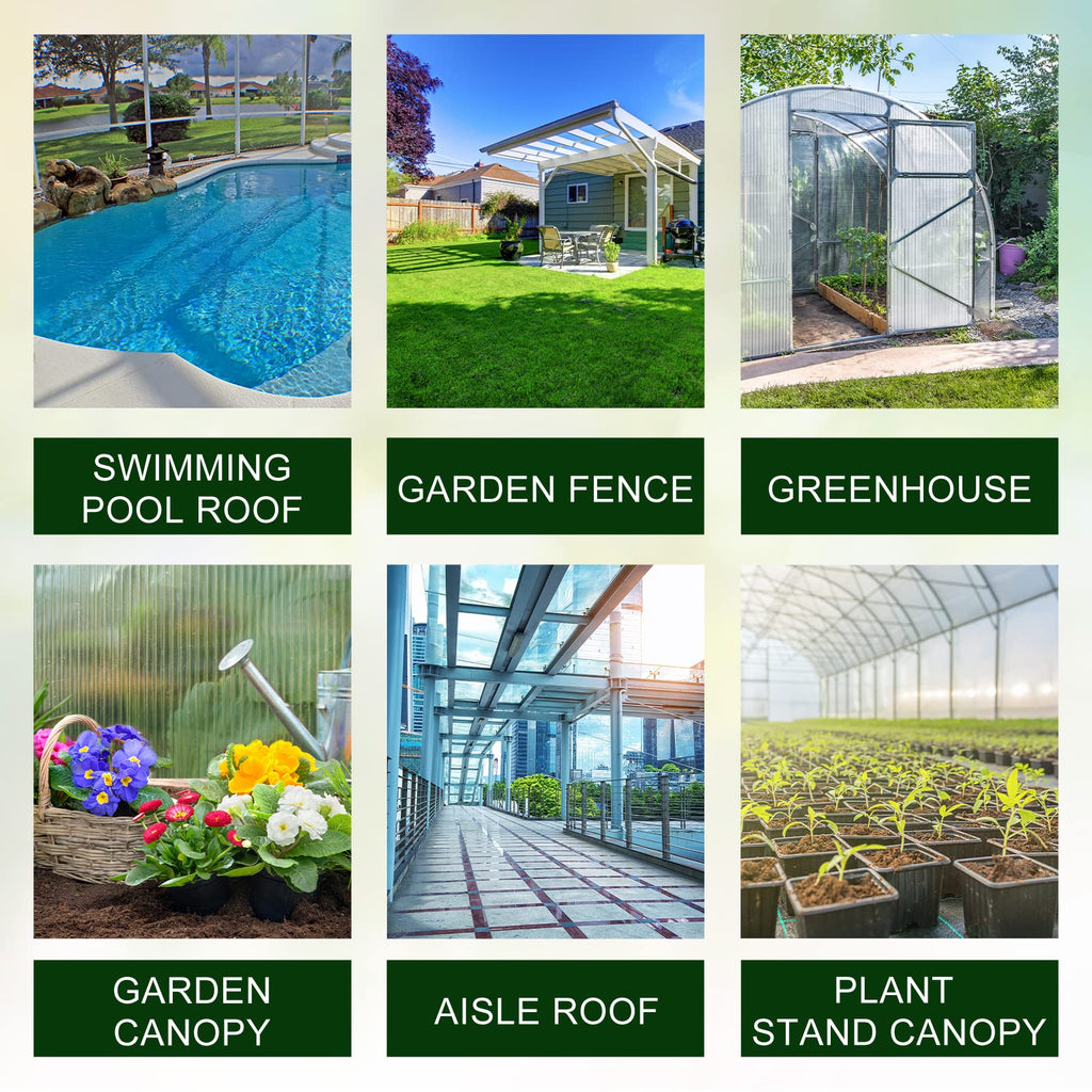 12 Pack Polycarbonate Greenhouse Panels P868137