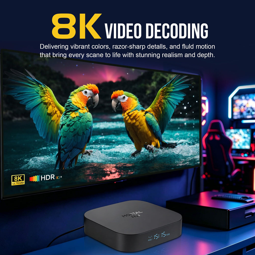 Android 14 TV Box 8K Ultra HD 2GB RAM 16GB ROM U869658