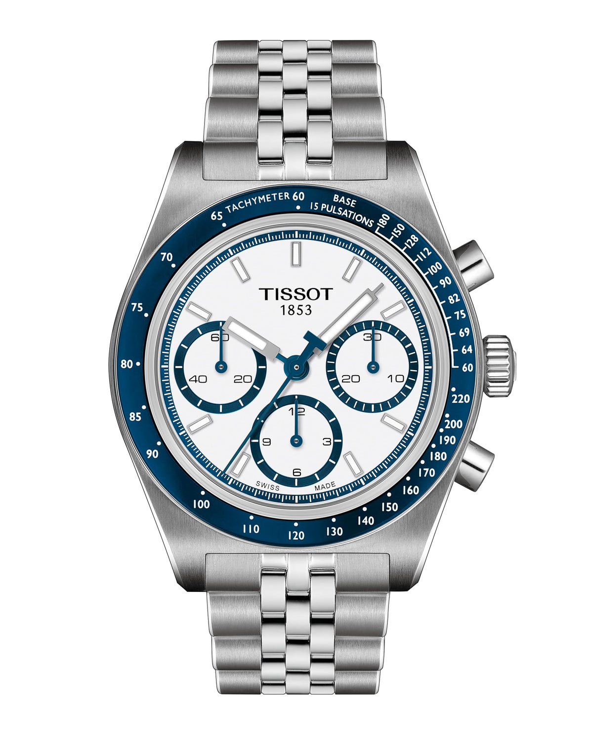 White Dial 41mm Automatic Chronograph Watch S464