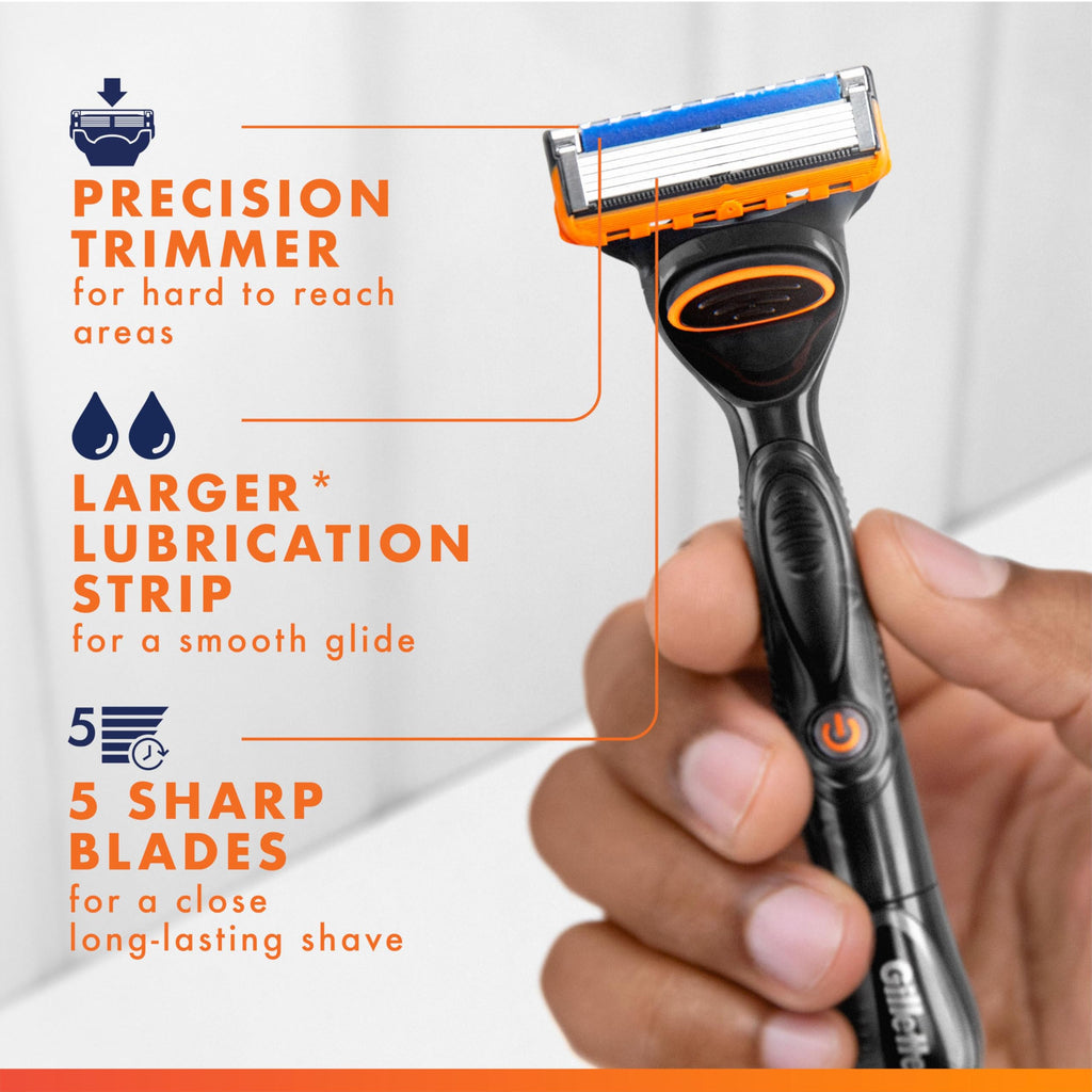 8 Count Razor Blade Refills with Precision Trimmer S89886
