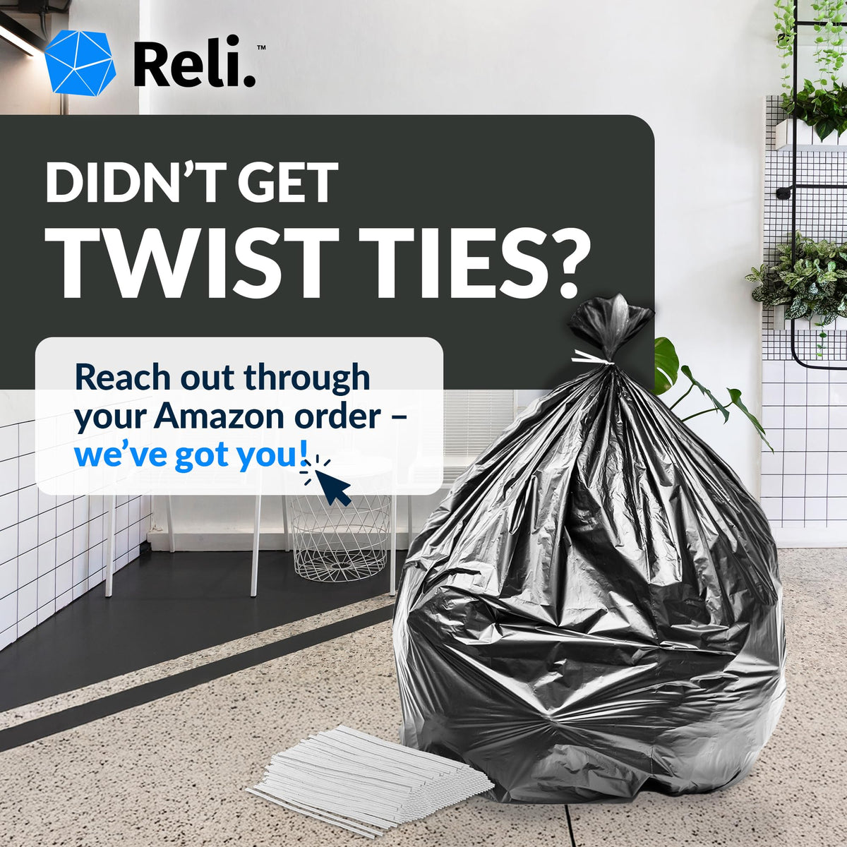 30 to 33 Gallon Heavy Duty Trash Bags Y898