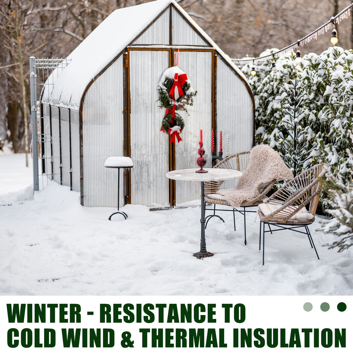 12 Pack Polycarbonate Greenhouse Panels P868137