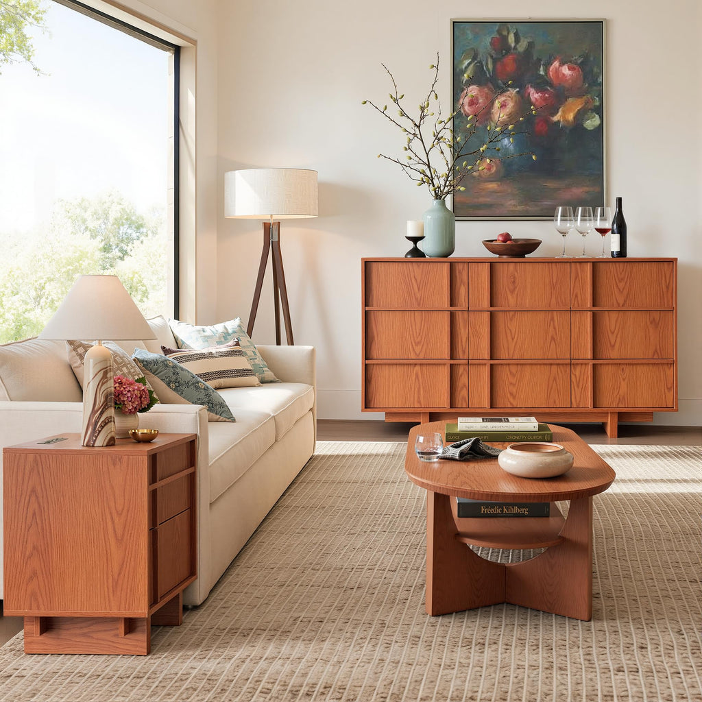 Mid Century Modern Nightstand A7877