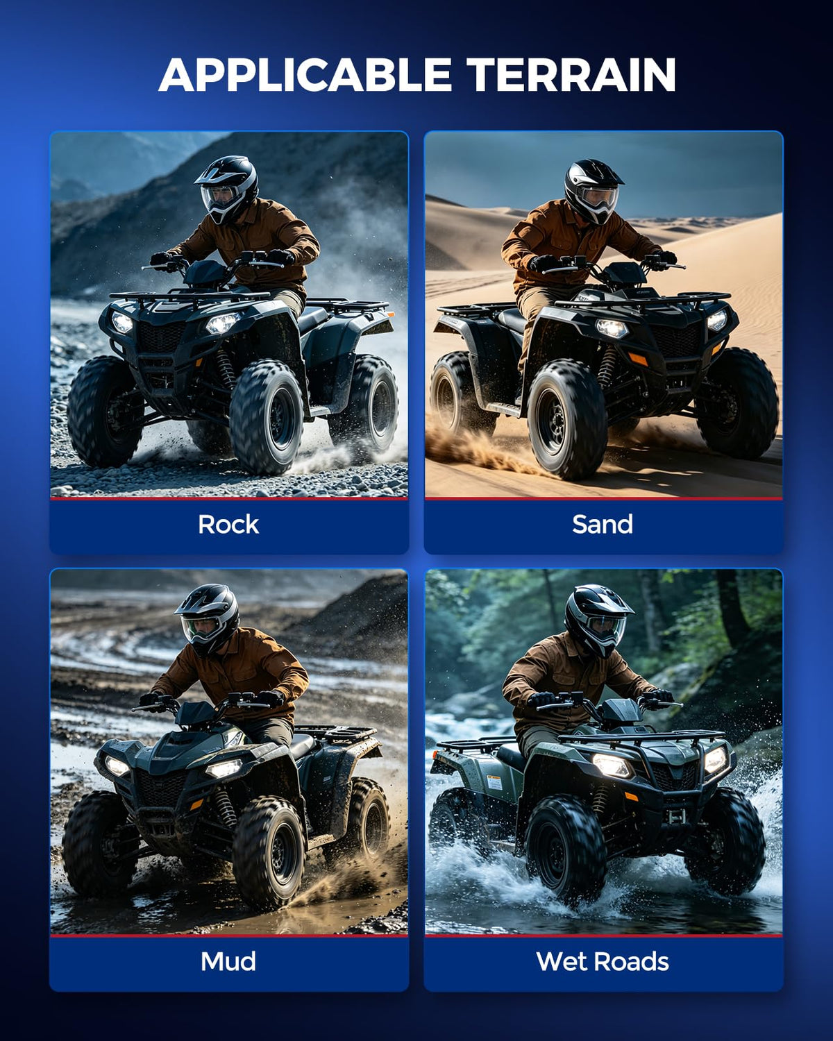 All-Terrain Tires 19x7-8 Set 2 X351814