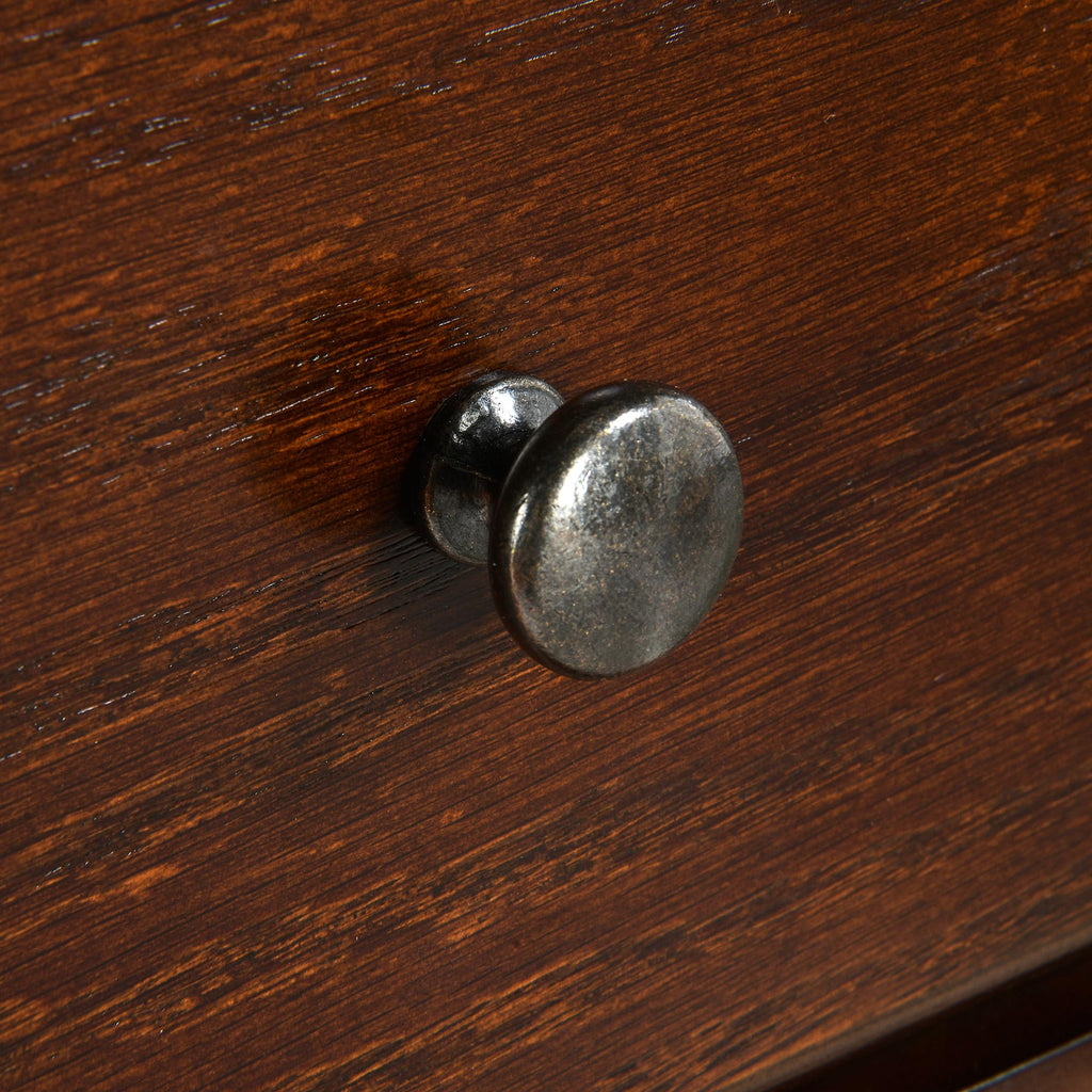 Narrow Wood End Table with Drawer E534109