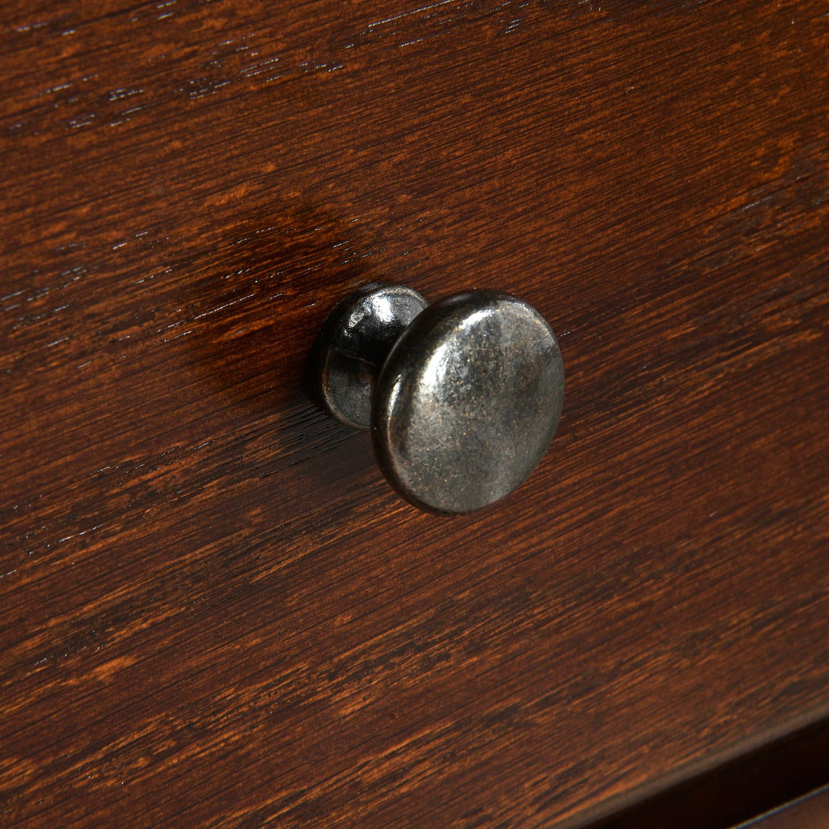 Narrow Wood End Table with Drawer E534109
