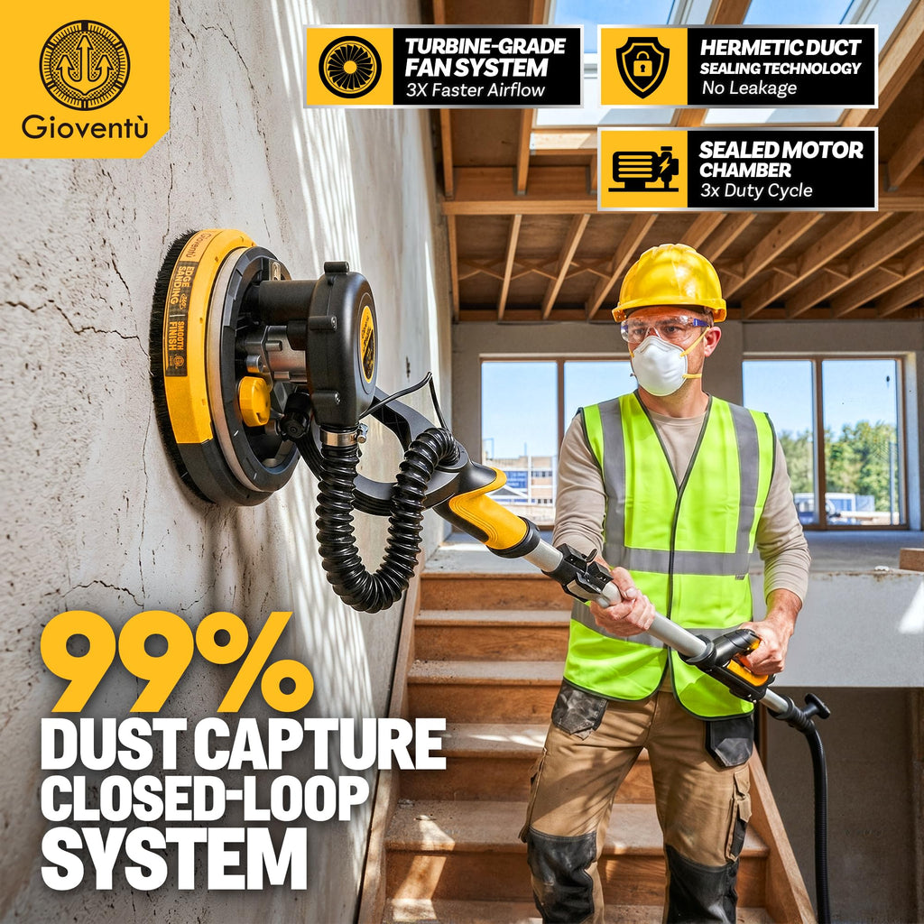 Electric Drywall Sander with Vacuum A86446