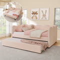 Twin Size Upholstered Daybed with Pop Up Trundle N423241
