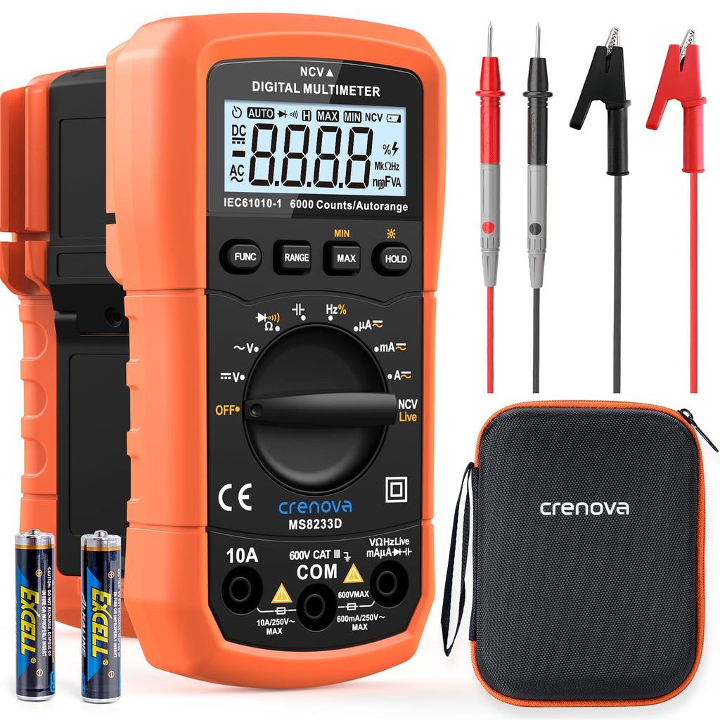 Auto-Ranging Multimeter TRMS 6000 Counts N5504