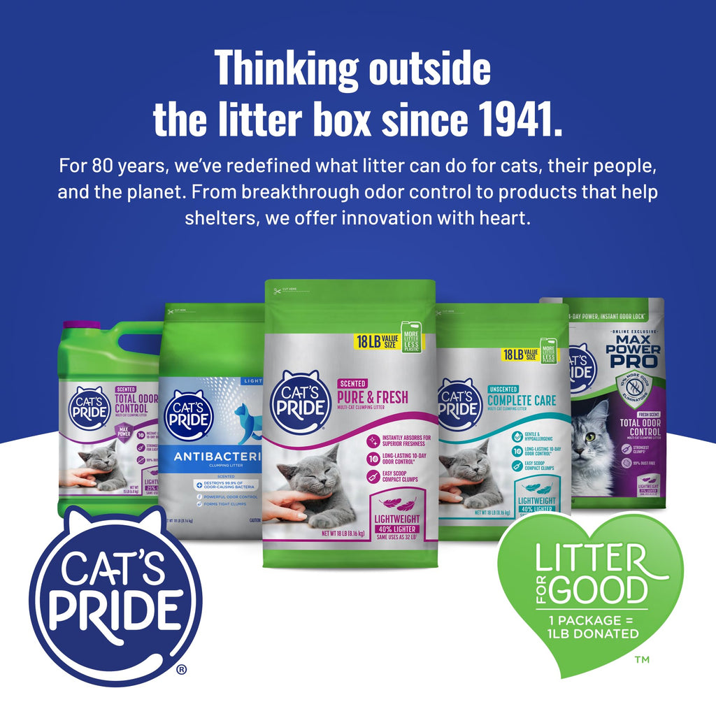 Unscented Clumping Litter 15lb D7261