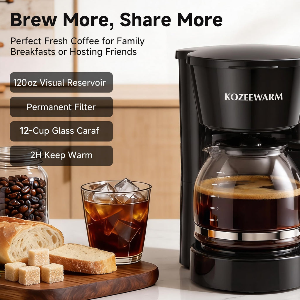 12 Cup Drip Coffee Maker W1139