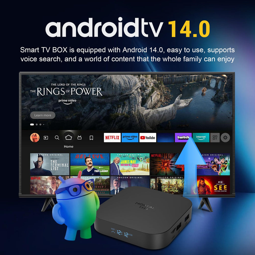 Android 14 TV Box 8K Ultra HD 2GB RAM 16GB ROM U869658