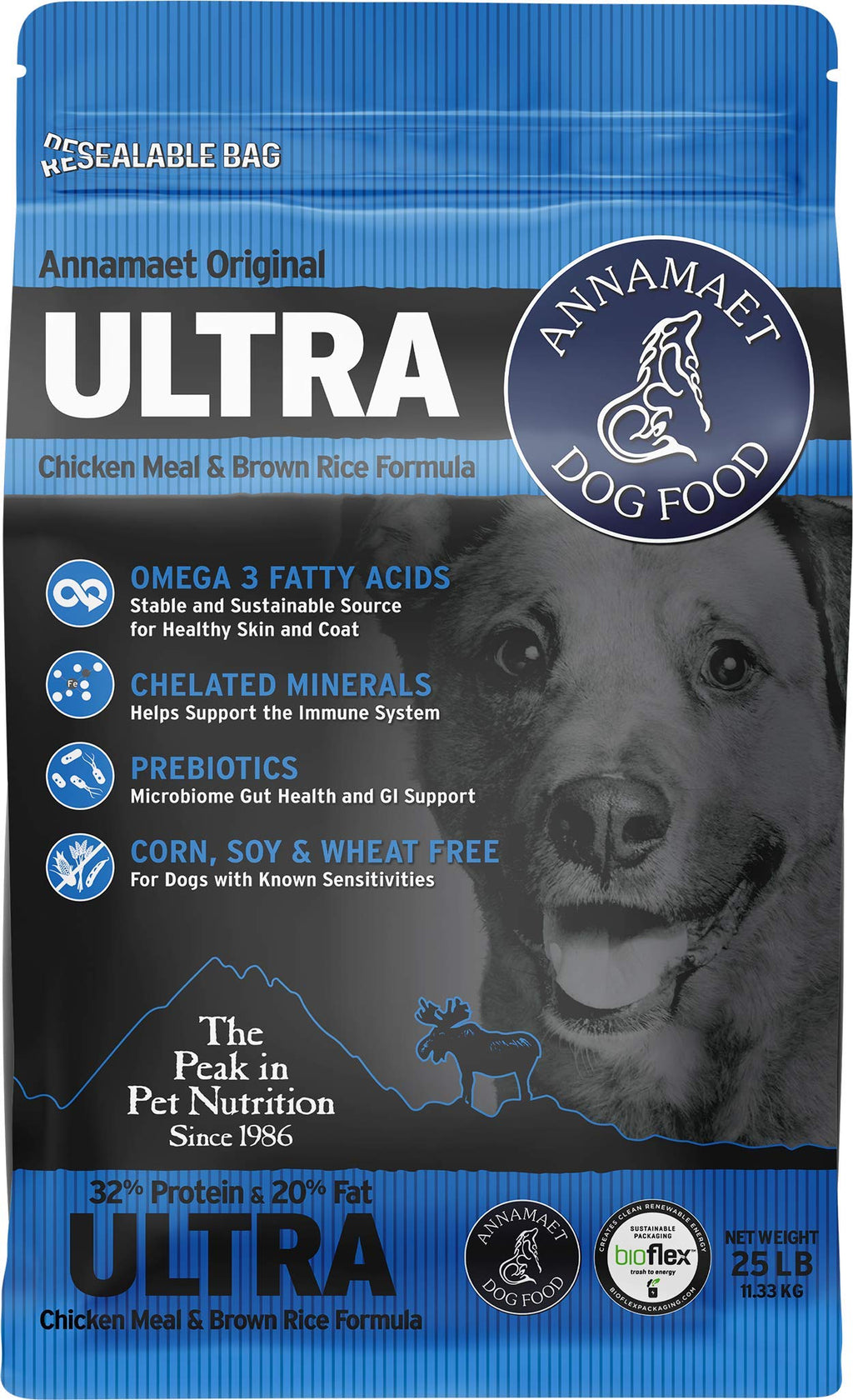 Chicken & Brown Rice Dry Dog Food 25-lb Bag H886362