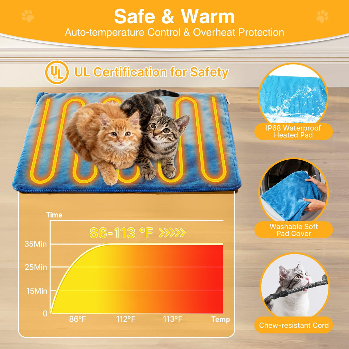 Wooden Heated 2-Story Cat House K641556