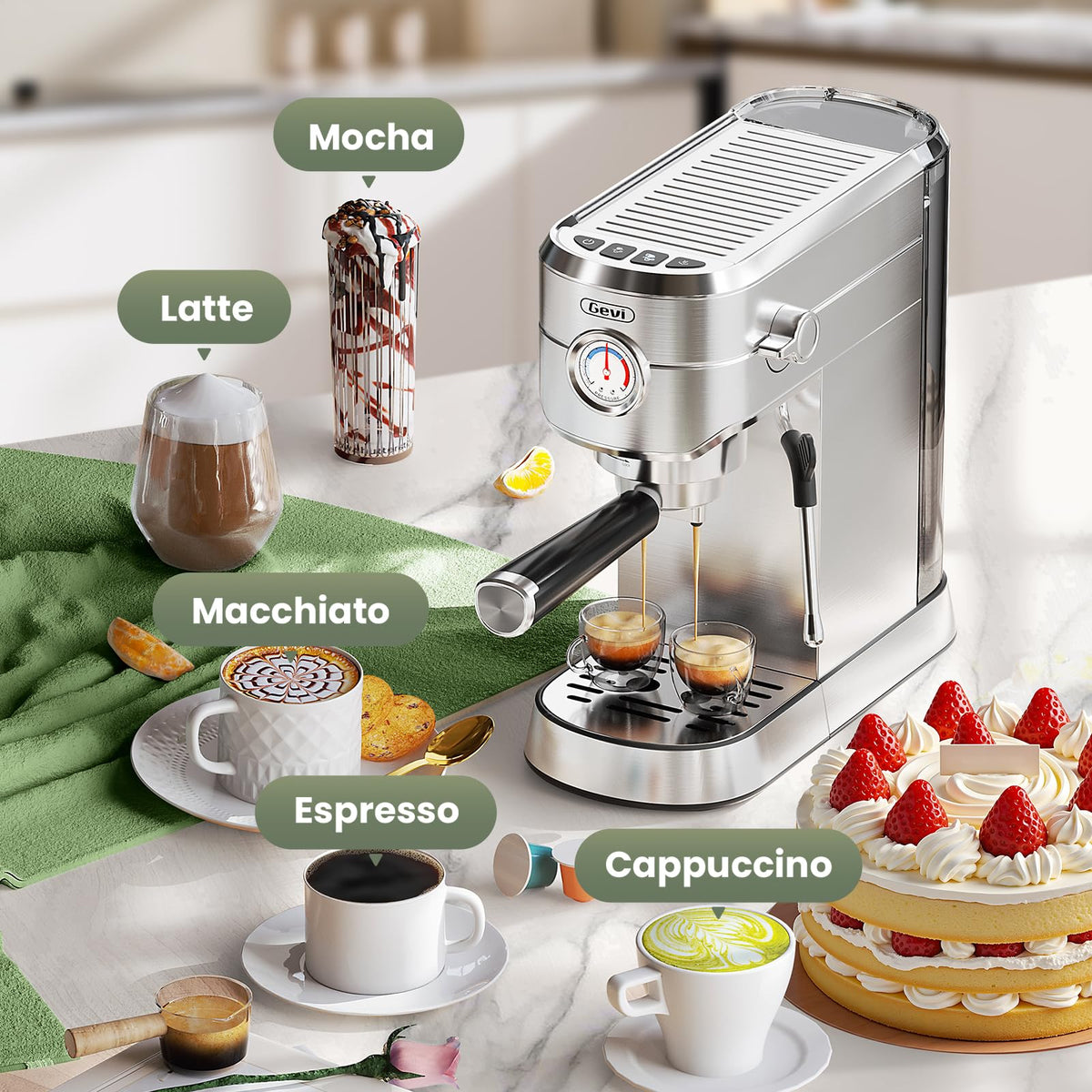 20 Bar Compact Espresso Machine G2180